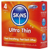 Skins ultrafinos preservativos premium pack 4