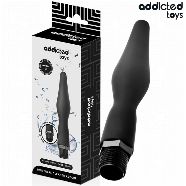 Addicted limpiador anal con adaptador universal modelo 2