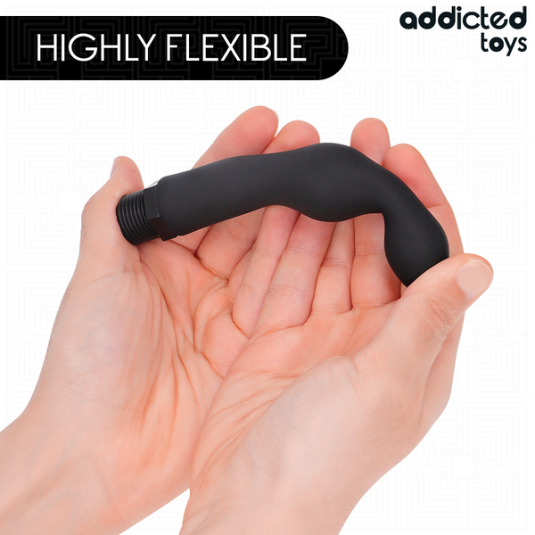 Addicted limpiador anal con adaptador universal modelo 3