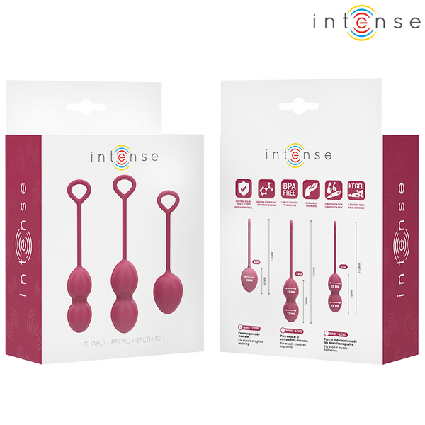 Intense charli kit bolas kegel violet