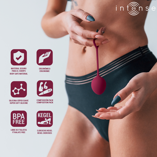 Intense charli kit bolas kegel violet