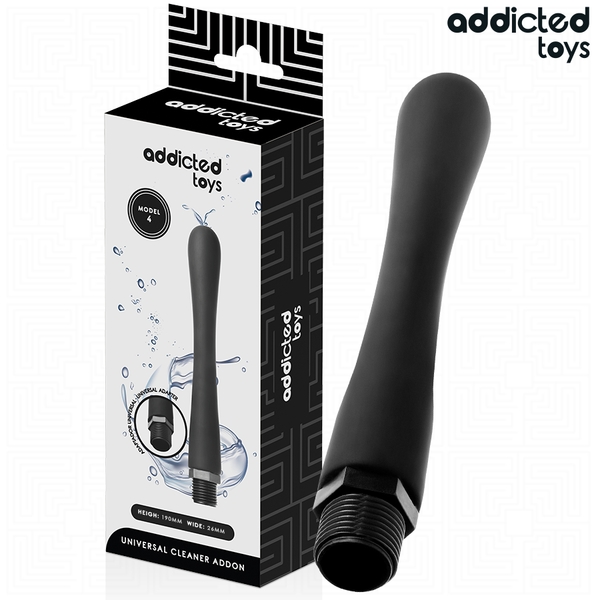 Addicted limpiador anal con adaptador universal modelo 4