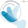 Phoebe vibrador realístico 10 vibraciones azul control remoto
