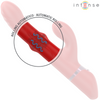 Lele vibrador multifunción rotatorio y oscilación y estimulación rojo