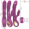 Halle vibrador multifunción con lengua estimuladora en forma de delfín morado