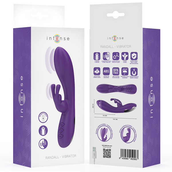 Randall vibrador rabbit 10 vibraciones morado