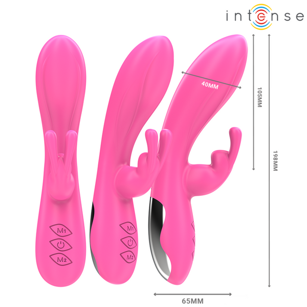 Randall vibrador rabbit 10 vibraciones rosa