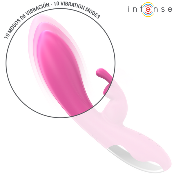 Randall vibrador rabbit 10 vibraciones rosa