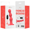 Cody vibrador con ventosa rojo control remoto