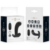 Intense chandler plug anal 10 vibraciones negro control remoto