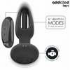 Vibradora y control remoto plug anal con lengua