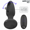 Vibradora y control remoto plug anal con lengua