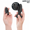 Vibradora y control remoto plug anal con lengua