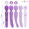 Christy vibrador wand con lengua giratoria