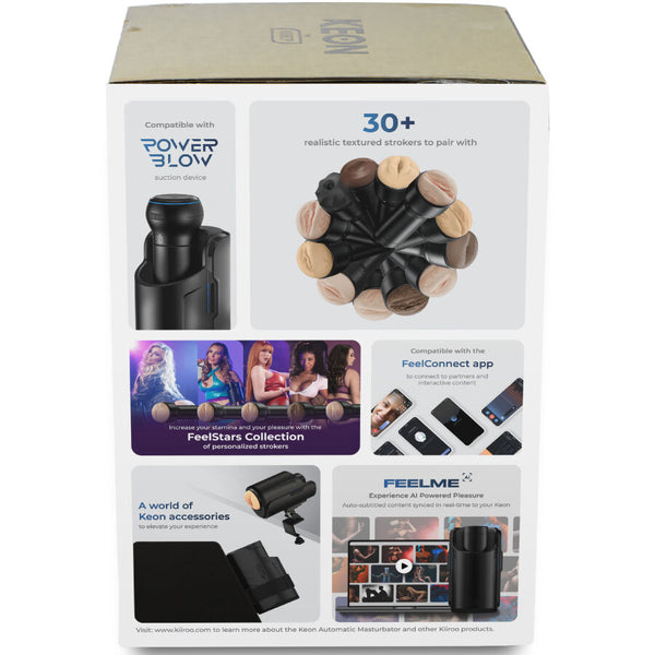 Kiiroo keon wifi combo masturbador automático con feel