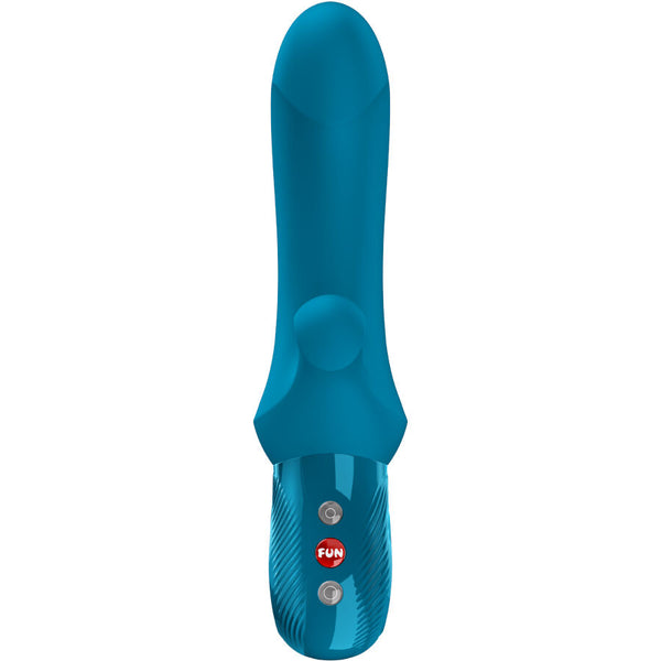 Bi stronic curve conejo estimulador de empuje aguamarina