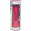 Silexd dreamy dildo fantasy silicona liquida termoreactivo fucsia 18.5 cm