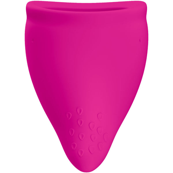 Fun copa menstrual talla a magenta