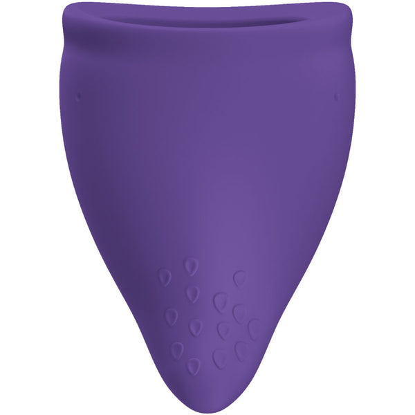Fun copa menstrual talla a morado oscuro