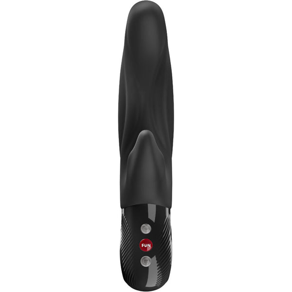 Lady bi vibrador conejo negro