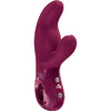 Miss bi vibrador conejo burdeos