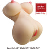 Crazy fiona torso femenino realista vagina y anal 7.1 kg