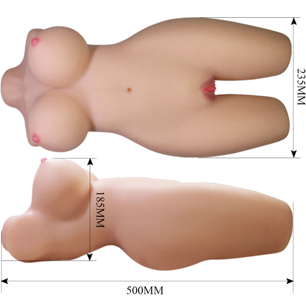 Crazy mia torso femenino realista vagina y anal 8.5 kg