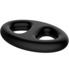 Crazy anillo doble silicona ovalado