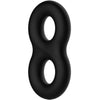 Crazy anillo doble silicona infinity