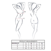 Passion anuvera set sujetador con tanga blanco l xl