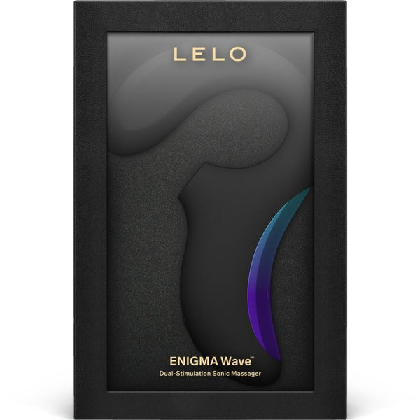Lelo enigma wave masajeador triple vibración negro