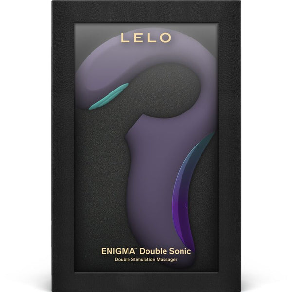Enigma double sonic vibrador Punto G morado