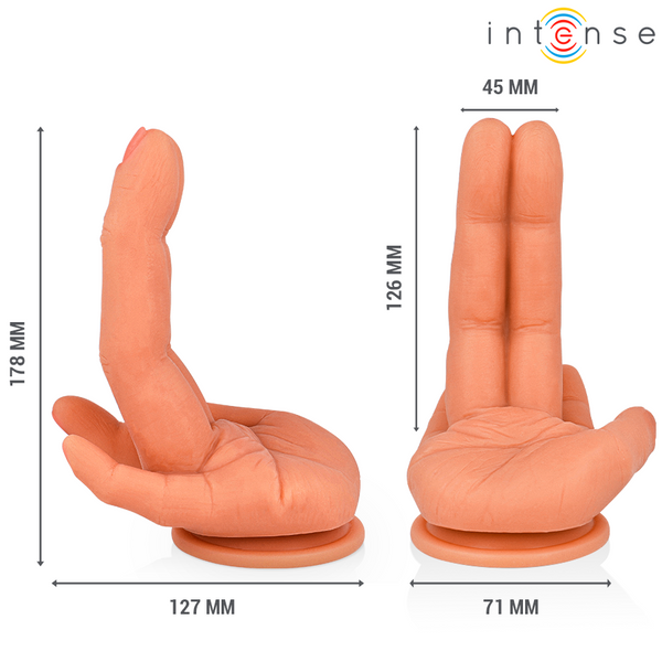 Leela estimulador punto·g mano flexible 12 6 cm