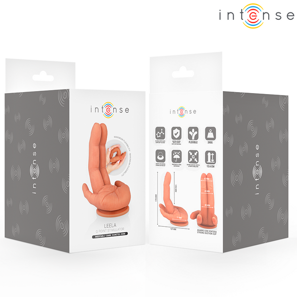 Leela estimulador punto·g mano flexible 12 6 cm