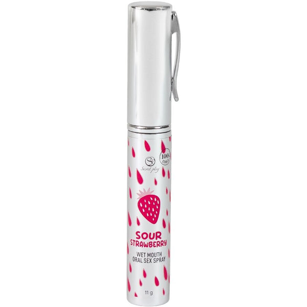 Secretplay spray sexo oral fresa ácida