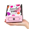 Caja de placeres para parejas dados con bala vibradora con plumero