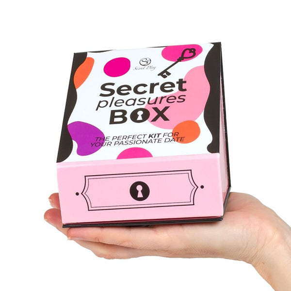 Caja de placeres para parejas dados con bala vibradora con plumero