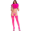 Chilirose cr 4884 medias de liga con encaje fucsia s l