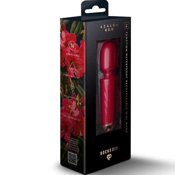 Mini varita recargable 16 funciones fucsia