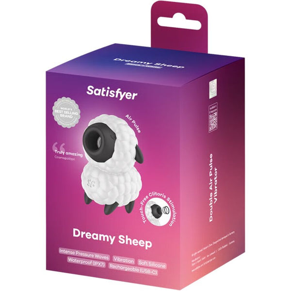 Vibrador y estimulador air pulse satisfyer dreamy sheep