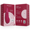 Enhance estimulador de clitorís rosa vibrante
