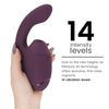 Vibrador dual clítoris y punto·g morado duo next estimulador