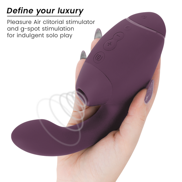 Vibrador dual clítoris y punto·g morado duo next estimulador