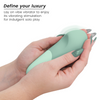 Vibe vibrador lay on silencioso verde claro