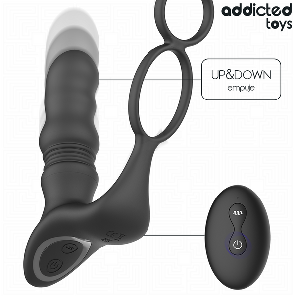 Addicted anillo prostático movimiento arriba y abajo