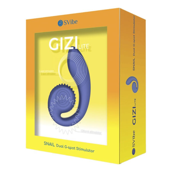 Gizi lite vibrador dual Punto G y clítoris morado