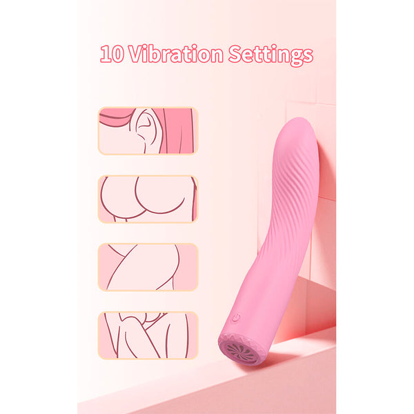 Kisell vibrador Punto G rosa