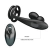 Mr anillo para pene con plug anal con vibración control remoto