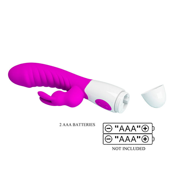 Naughty bunny vibrador morado