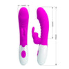 Naughty bunny vibrador morado